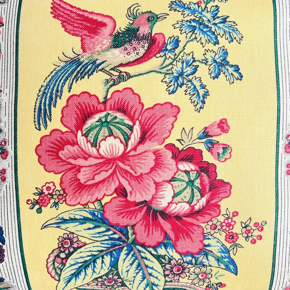 Bird in Tree w/ Flowers 